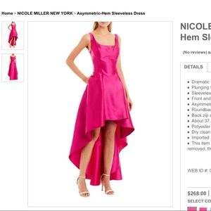 Nicole Miller New York Prom Dress